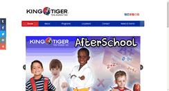 Desktop Screenshot of kingtigertaekwondo.com
